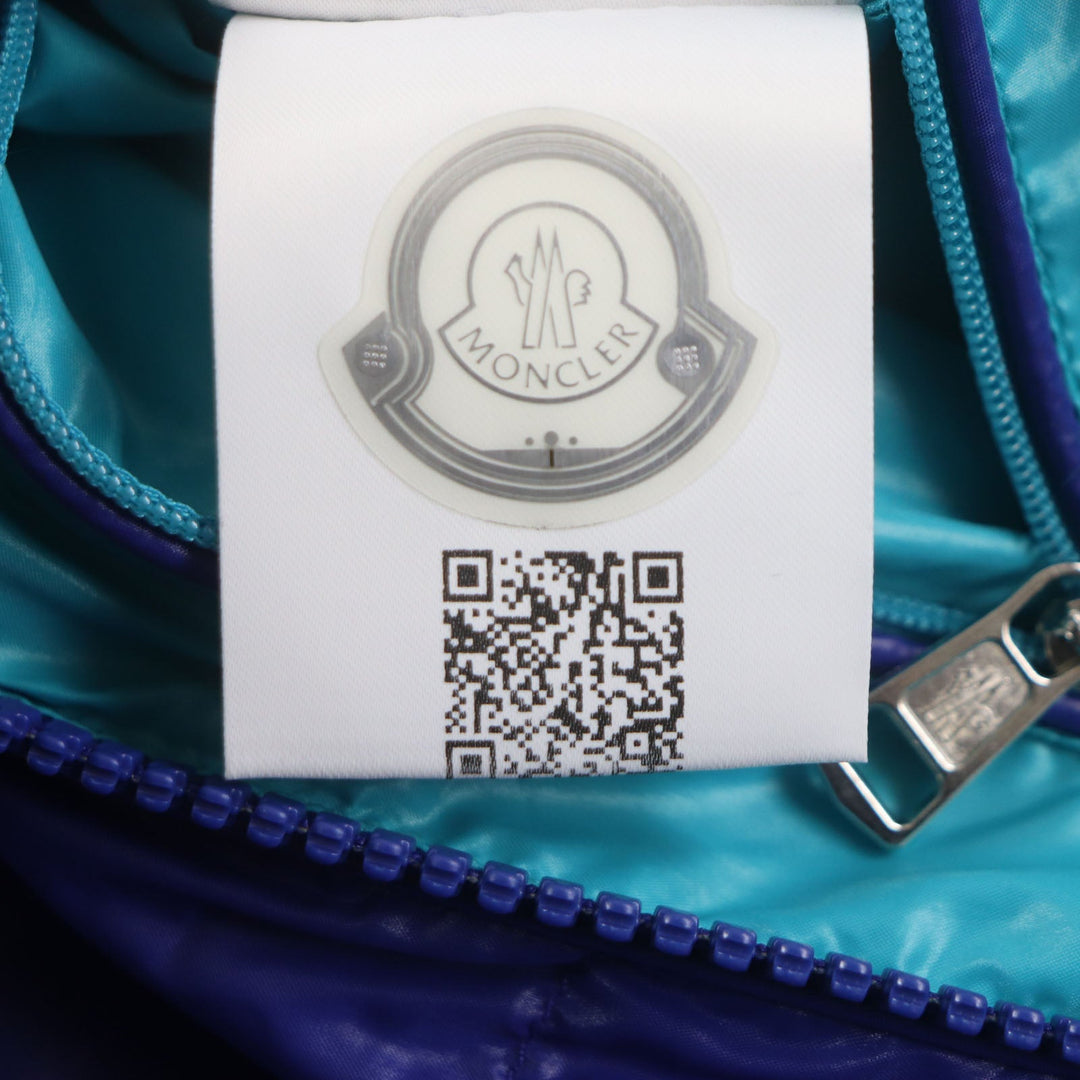 MONCLER Down vest Outer: 100% nylon, Lining: 100% nylon, Filling: 90% down, Filling: 10% feather blue RAGOT mens 4 Used Authentic