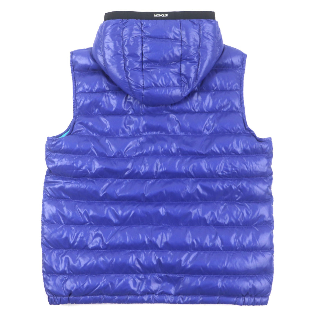 MONCLER Down vest Outer: 100% nylon, Lining: 100% nylon, Filling: 90% down, Filling: 10% feather blue RAGOT mens 4 Used Authentic