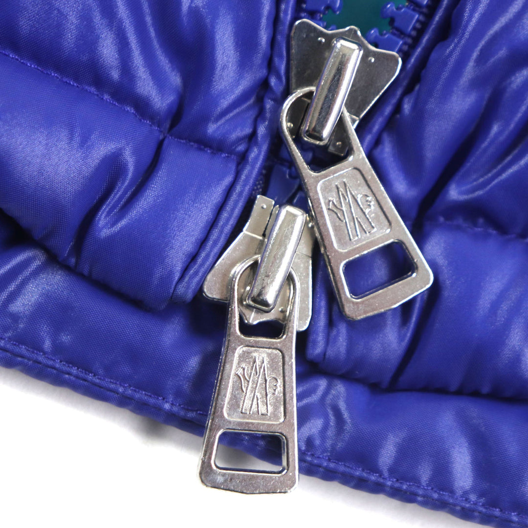 MONCLER Down vest Outer: 100% nylon, Lining: 100% nylon, Filling: 90% down, Filling: 10% feather blue RAGOT mens 4 Used Authentic