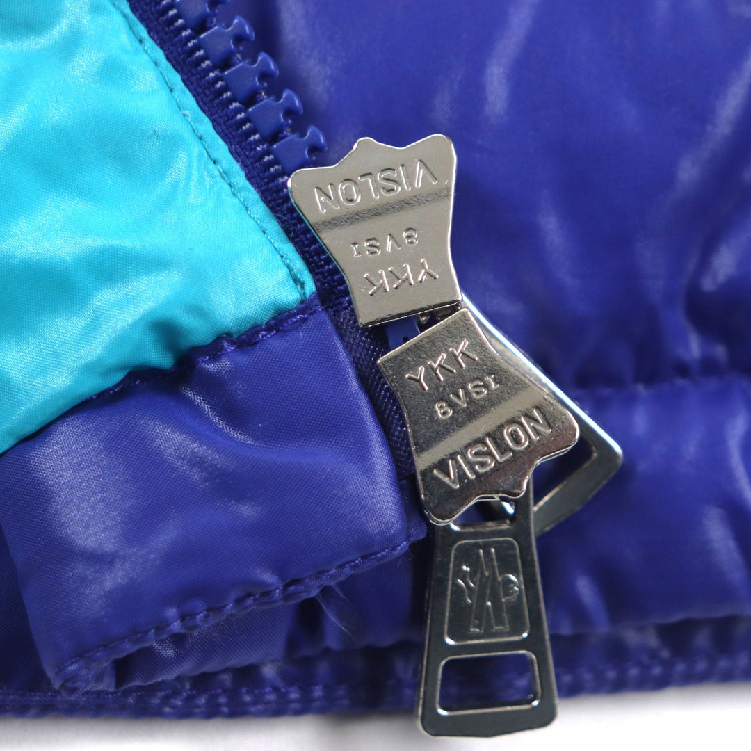 MONCLER Down vest Outer: 100% nylon, Lining: 100% nylon, Filling: 90% down, Filling: 10% feather blue RAGOT mens 4 Used Authentic