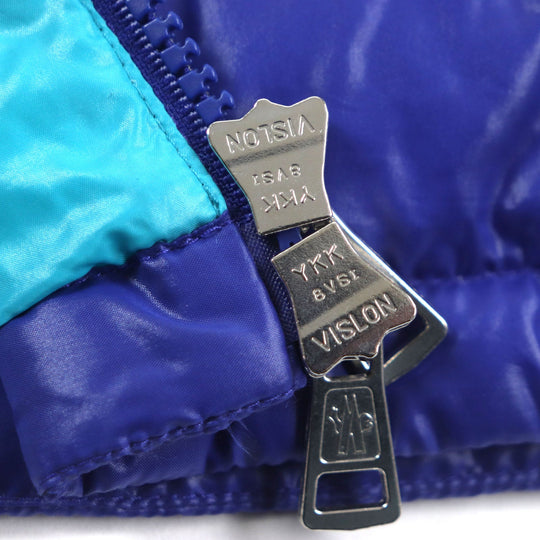 MONCLER Down vest Outer: 100% nylon, Lining: 100% nylon, Filling: 90% down, Filling: 10% feather blue RAGOT mens 4 Used Authentic