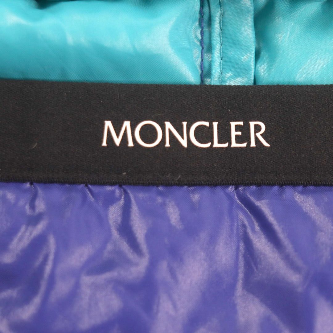 MONCLER Down vest Outer: 100% nylon, Lining: 100% nylon, Filling: 90% down, Filling: 10% feather blue RAGOT mens 4 Used Authentic