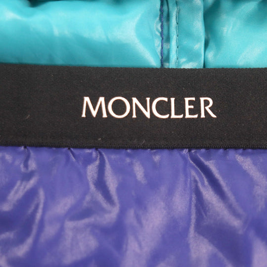 MONCLER Down vest Outer: 100% nylon, Lining: 100% nylon, Filling: 90% down, Filling: 10% feather blue RAGOT mens 4 Used Authentic