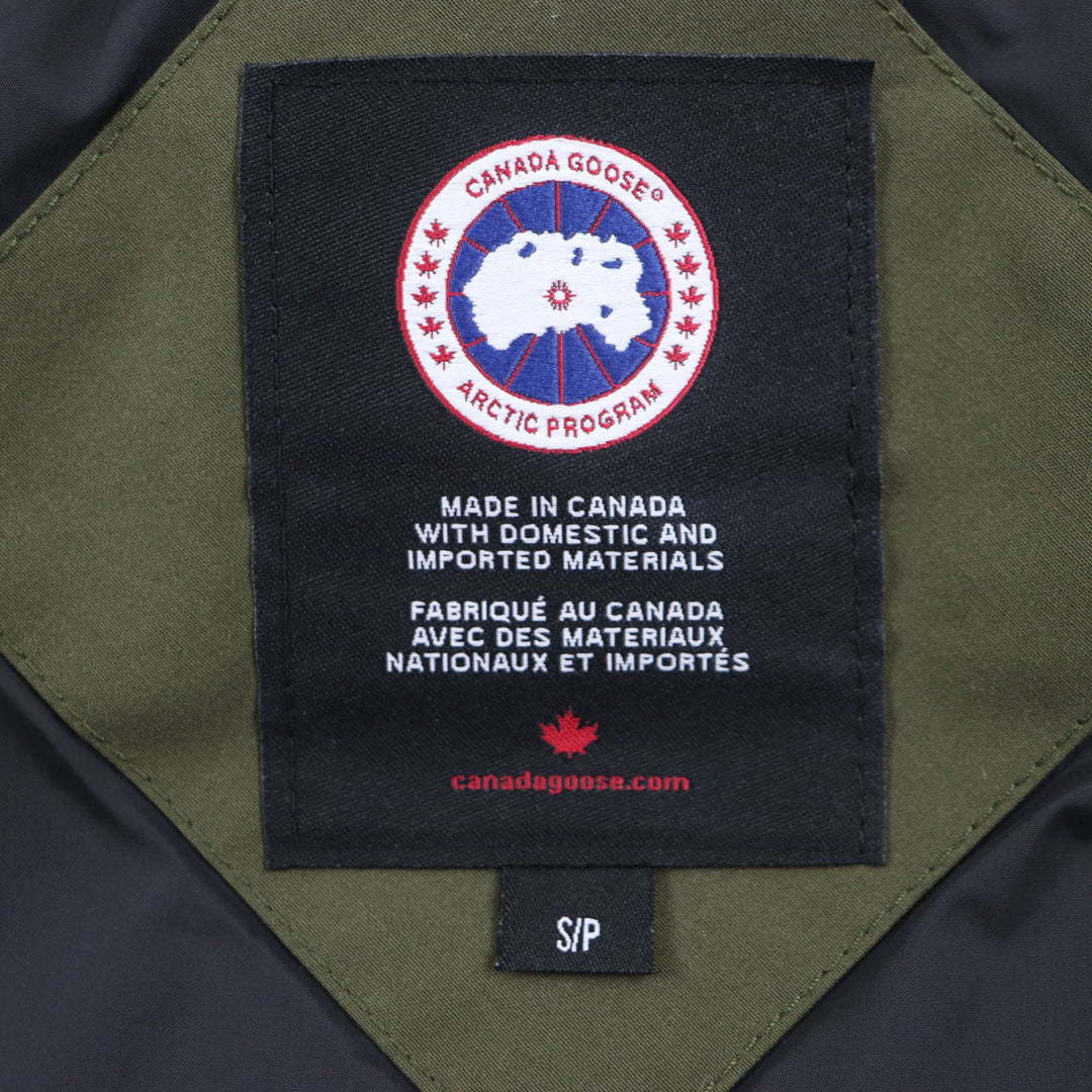 CANADA GOOSE Down jacket 2301JM Outer: 85% polyester, Outer: 15% cotton, Lining: 100% nylon, Part: 98% acrylic, Part: 2% polyester khaki Russell Parka Heritage Russell Parka Heritage mens S Used Authentic