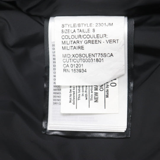 CANADA GOOSE Down jacket 2301JM Outer: 85% polyester, Outer: 15% cotton, Lining: 100% nylon, Part: 98% acrylic, Part: 2% polyester khaki Russell Parka Heritage Russell Parka Heritage mens S Used Authentic
