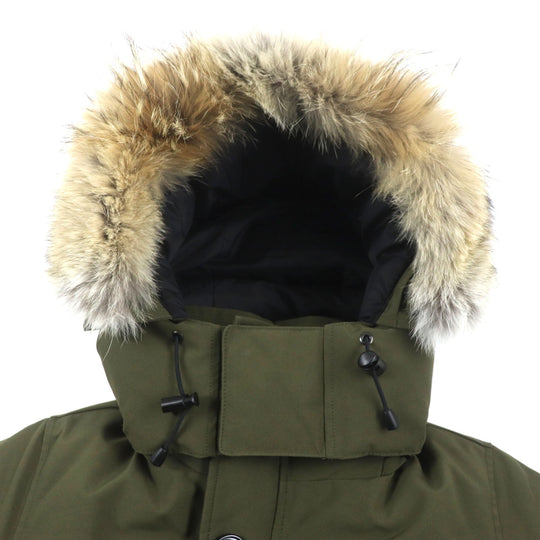 CANADA GOOSE Down jacket 2301JM Outer: 85% polyester, Outer: 15% cotton, Lining: 100% nylon, Part: 98% acrylic, Part: 2% polyester khaki Russell Parka Heritage Russell Parka Heritage mens S Used Authentic