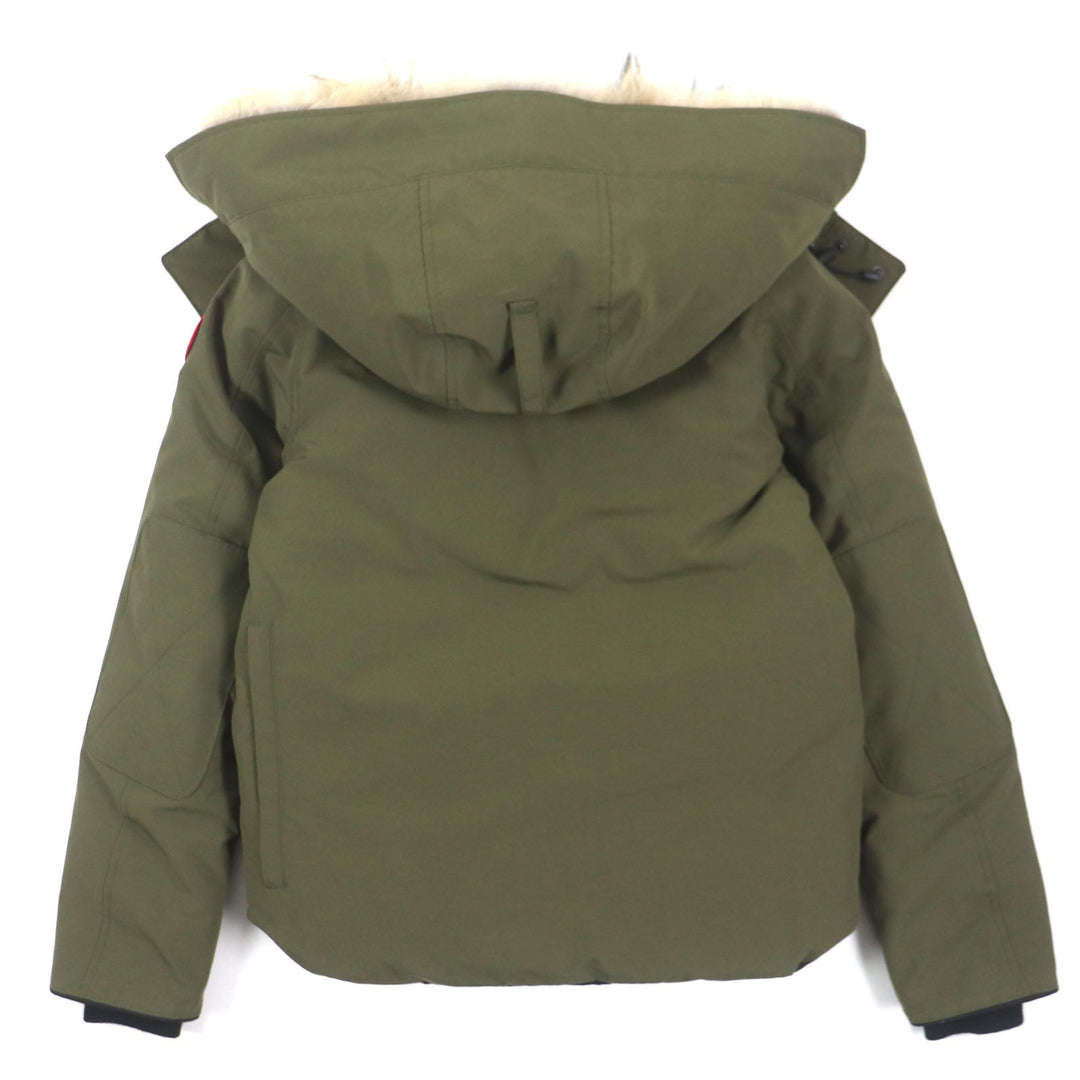 CANADA GOOSE Down jacket 2301JM Outer: 85% polyester, Outer: 15% cotton, Lining: 100% nylon, Part: 98% acrylic, Part: 2% polyester khaki Russell Parka Heritage Russell Parka Heritage mens S Used Authentic