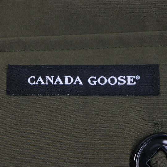 CANADA GOOSE Down jacket 2301JM Outer: 85% polyester, Outer: 15% cotton, Lining: 100% nylon, Part: 98% acrylic, Part: 2% polyester khaki Russell Parka Heritage Russell Parka Heritage mens S Used Authentic