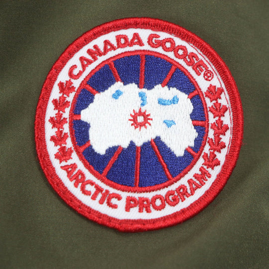 CANADA GOOSE Down jacket 2301JM Outer: 85% polyester, Outer: 15% cotton, Lining: 100% nylon, Part: 98% acrylic, Part: 2% polyester khaki Russell Parka Heritage Russell Parka Heritage mens S Used Authentic