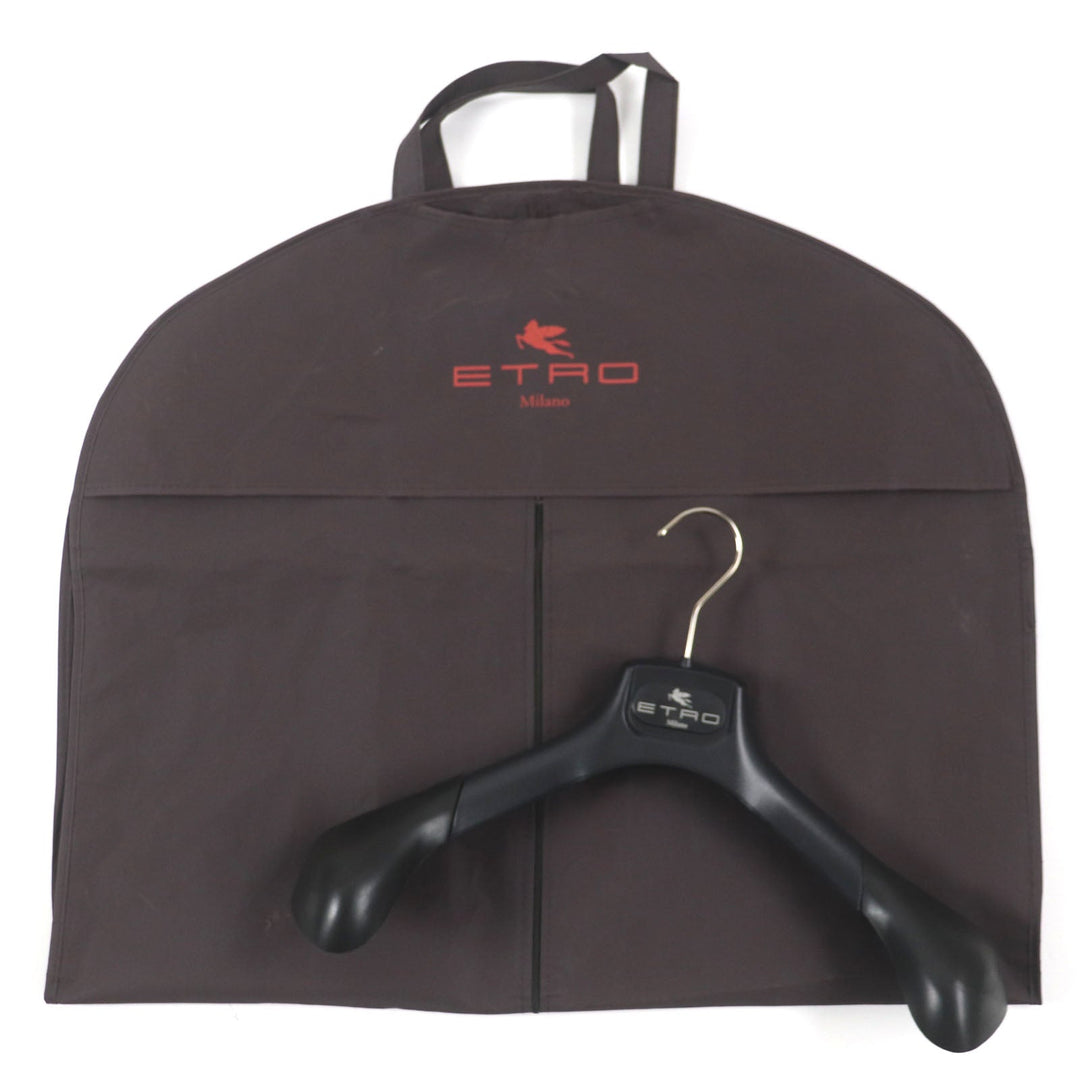ETRO setup Outer: 60% cotton, Outer: 40% polyester, Lining: 100% cupra, Sleeve lining: 57% rayon, Sleeve lining: 43% polyester Navy mens 54 Used Authentic
