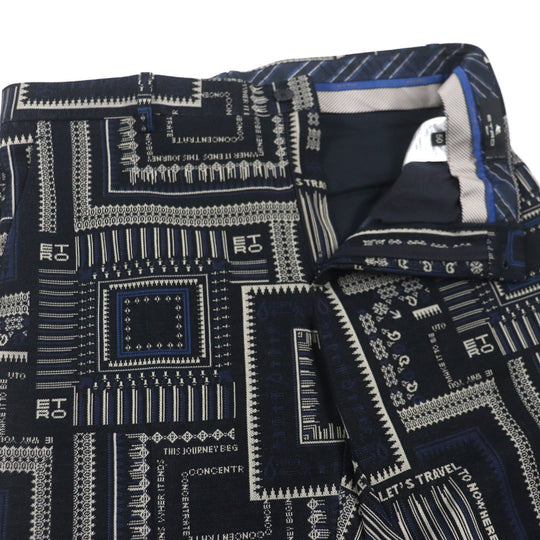 ETRO setup Outer: 60% cotton, Outer: 40% polyester, Lining: 100% cupra, Sleeve lining: 57% rayon, Sleeve lining: 43% polyester Navy mens 54 Used Authentic