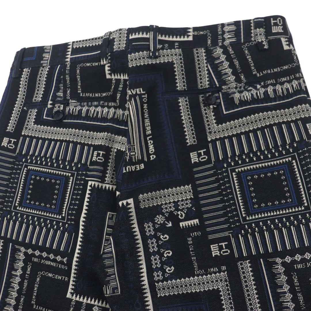 ETRO setup Outer: 60% cotton, Outer: 40% polyester, Lining: 100% cupra, Sleeve lining: 57% rayon, Sleeve lining: 43% polyester Navy mens 54 Used Authentic