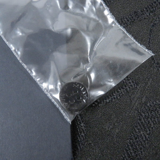 LOUIS VUITTON Long sleeve shirt Main: 53% rayon, Main: 47% silk black mens 41 Used Authentic