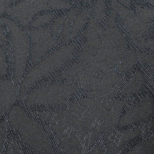 LOUIS VUITTON Long sleeve shirt Main: 53% rayon, Main: 47% silk black mens 41 Used Authentic