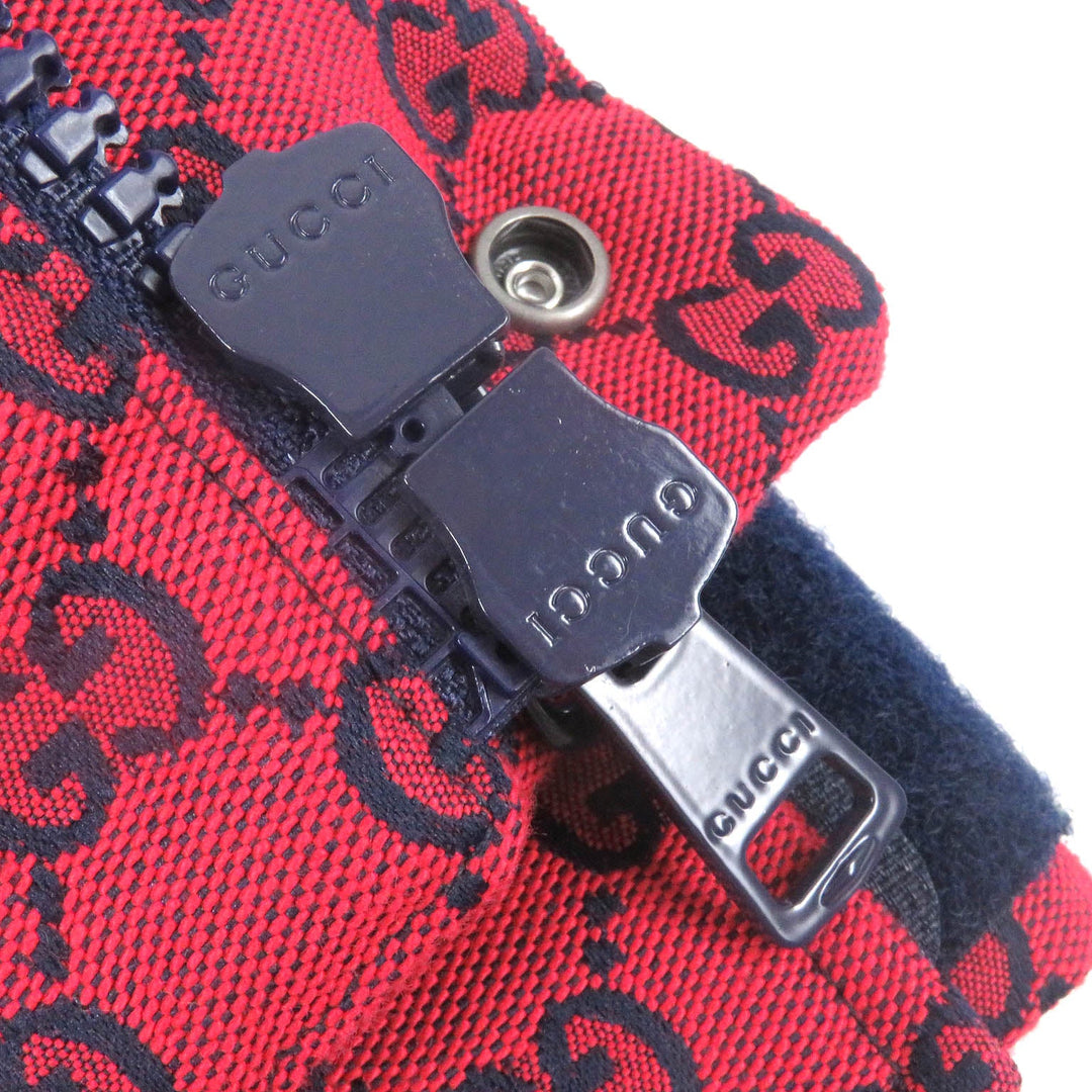 GUCCI Down jacket 762559 Outer: 70% cotton, Outer: 30% polyester, Lining: 100% nylon, Part: 100% cotton, Part: 100% polyester Red mens 44 Used Authentic
