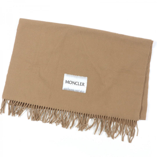 MONCLER Scarf Main: 100% wool beige SCIARPA mens Used Authentic