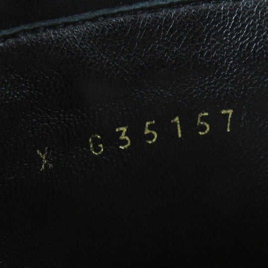 CHANEL boots 20B G35157 Main: Leather, Part: Mouton Black beige Women 37 Used Authentic