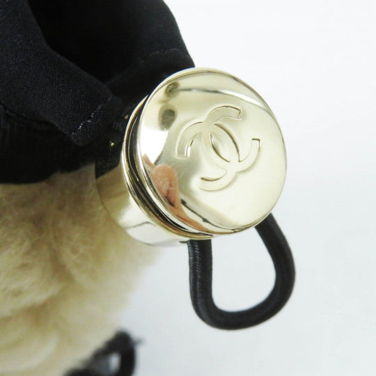 CHANEL boots 20B G35157 Main: Leather, Part: Mouton Black beige Women 37 Used Authentic