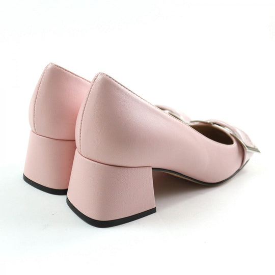 Sergio Rossi pumps Main: Leather pink SP PRINCE Women 34.5 Used Authentic