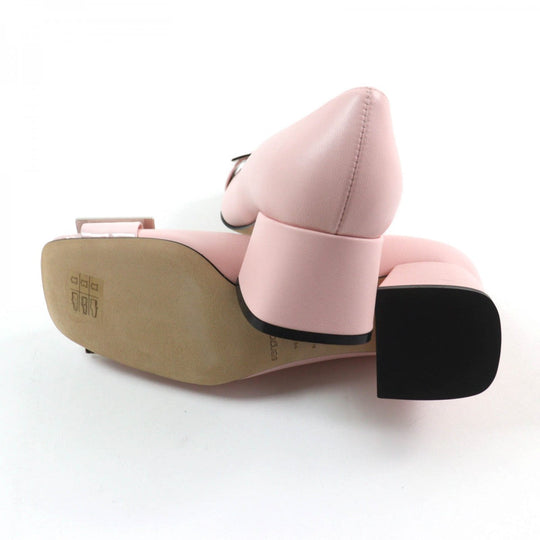 Sergio Rossi pumps Main: Leather pink SP PRINCE Women 34.5 Used Authentic