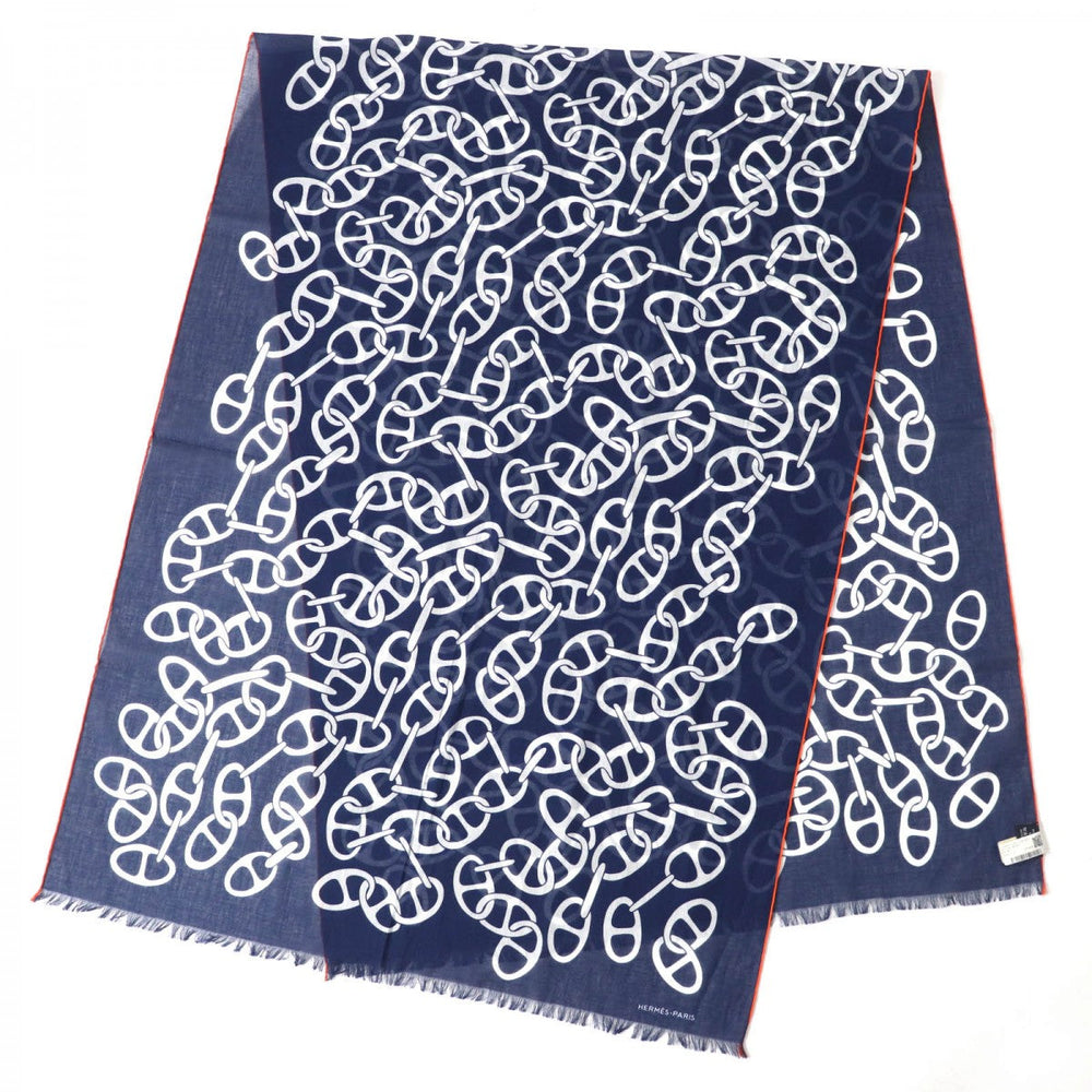 HERMES Stall 393837T cotton blue NAOUSSA MEGALO
