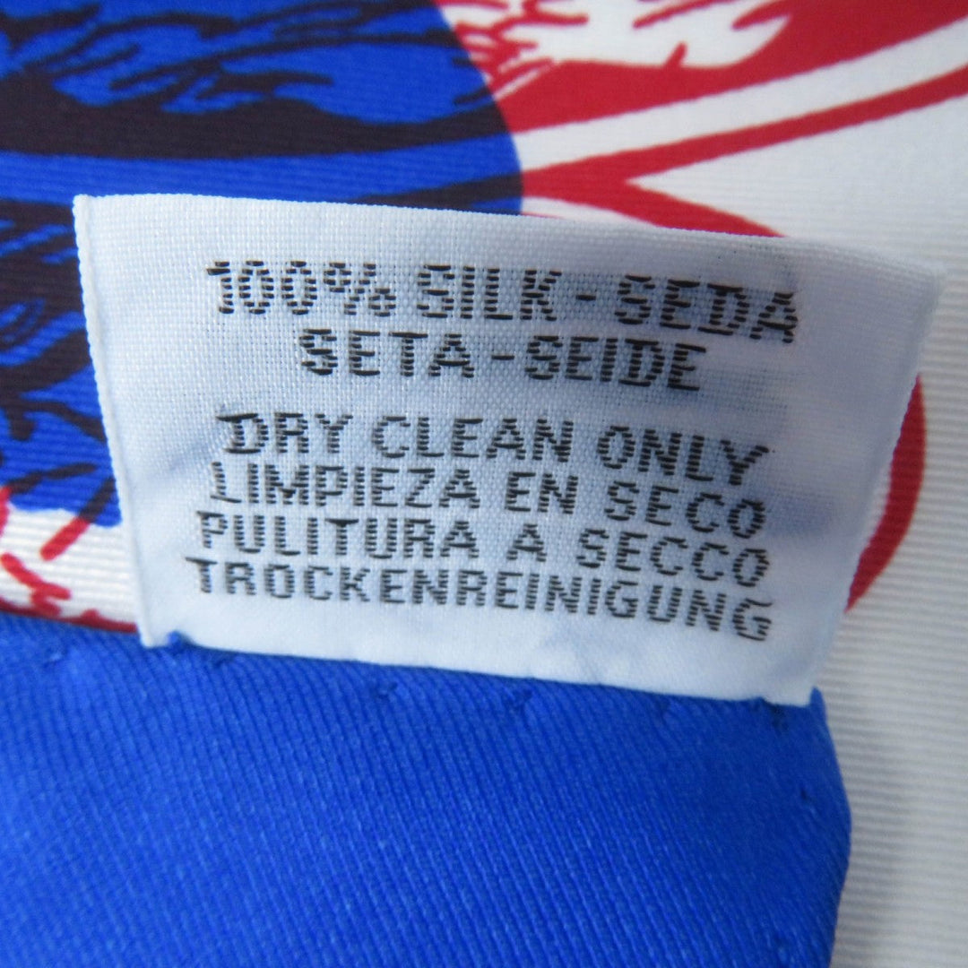HERMES scarf Main: 100% silk Blue type Carre70 Caregean BRIDES de GALA Ceremony Bridle Women Used Authentic