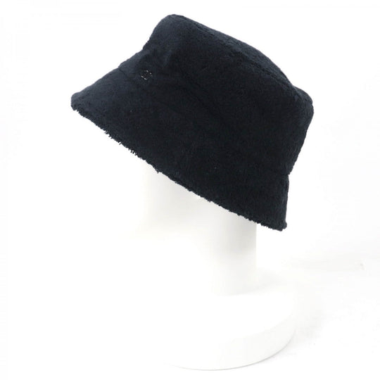 CHANEL hat 21C Main: 100% cotton, Lining: 100% cotton black Women S Used Authentic