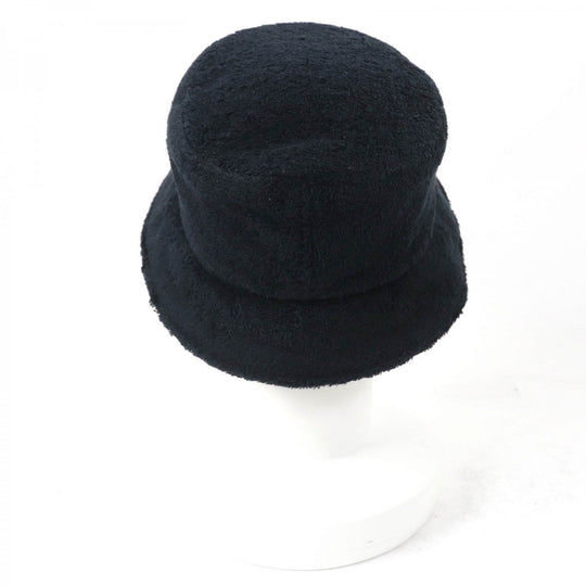 CHANEL hat 21C Main: 100% cotton, Lining: 100% cotton black Women S Used Authentic