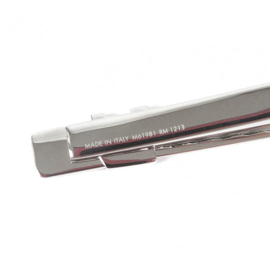 LOUIS VUITTON Tie pin M61981 metal Silver LV Pans Cravat mens Used Authentic