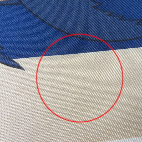 HERMES Stall Main: 100% silk blue Rectangle Aloha Women Used Authentic