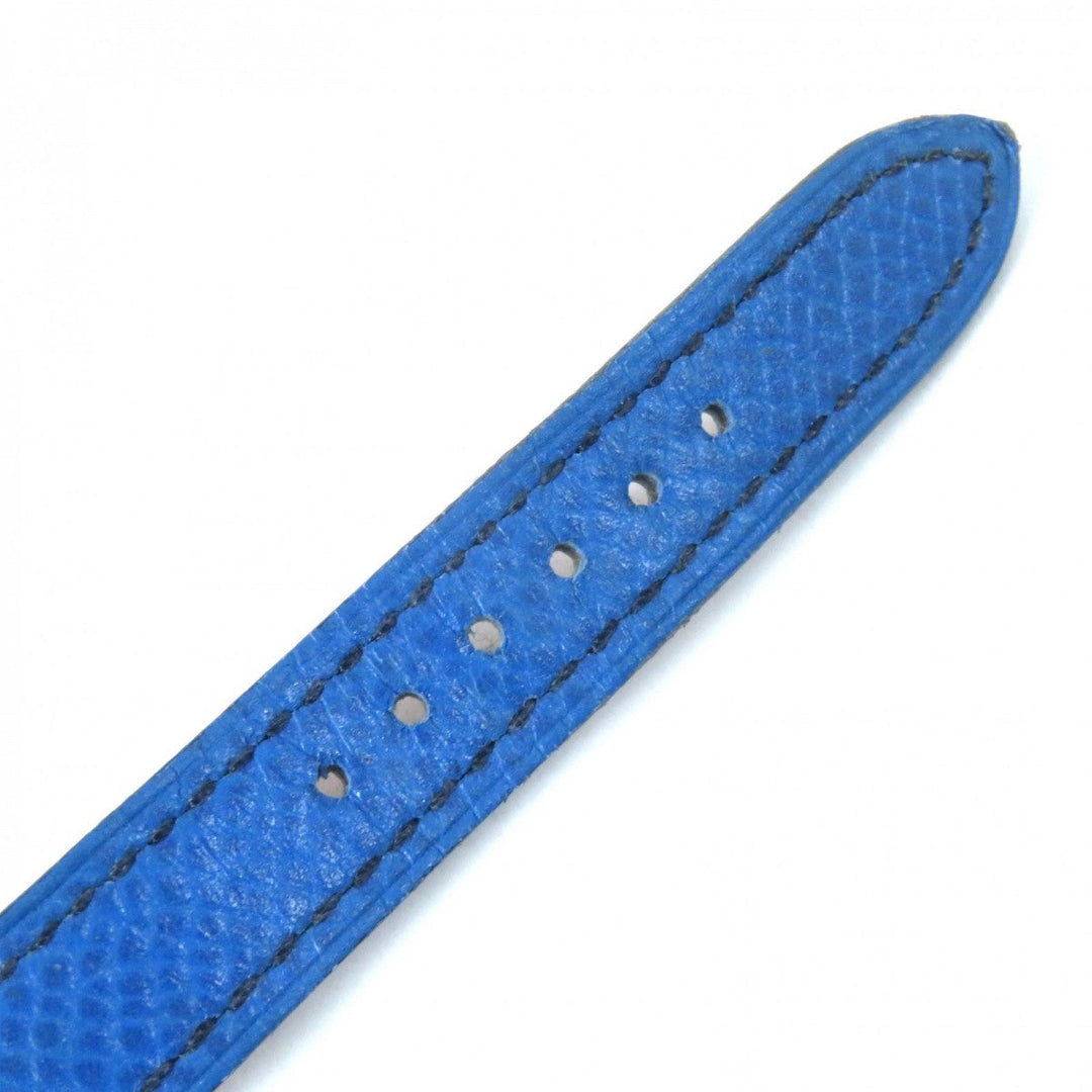 HERMES bracelet Main: Leather blue Women Used Authentic