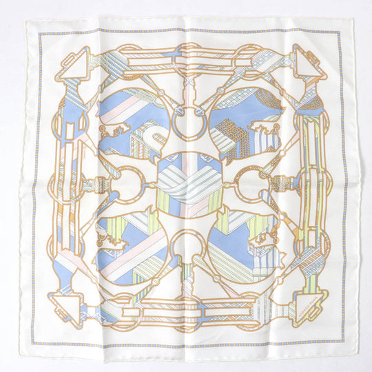 HERMES scarf Main: 100% silk multicolor Gavroche 45 TATERSALE EN ZIGZAG Women Used Authentic