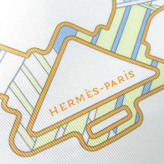 HERMES scarf Main: 100% silk multicolor Gavroche 45 TATERSALE EN ZIGZAG Women Used Authentic
