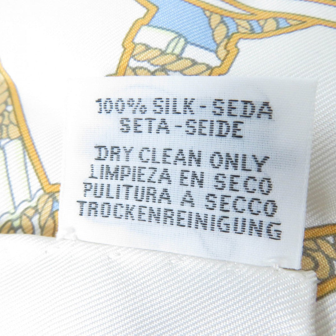 HERMES scarf Main: 100% silk multicolor Gavroche 45 TATERSALE EN ZIGZAG Women Used Authentic