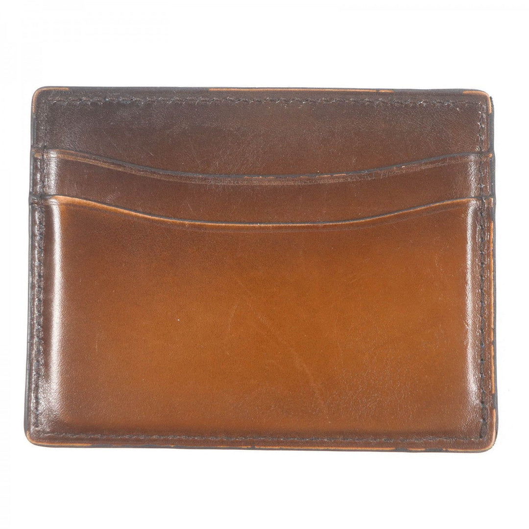 Berluti Bifold Wallet Main: Leather Brown mens Used Authentic