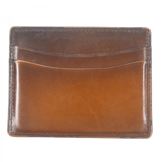 Berluti Bifold Wallet Main: Leather Brown mens Used Authentic