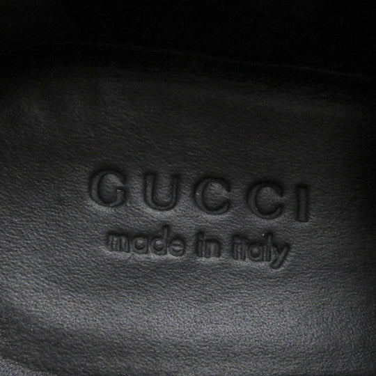 GUCCI Leather shoes 699552 Main: Canvas, Main: Leather, Main: Rubber Navy mens 7 Used Authentic