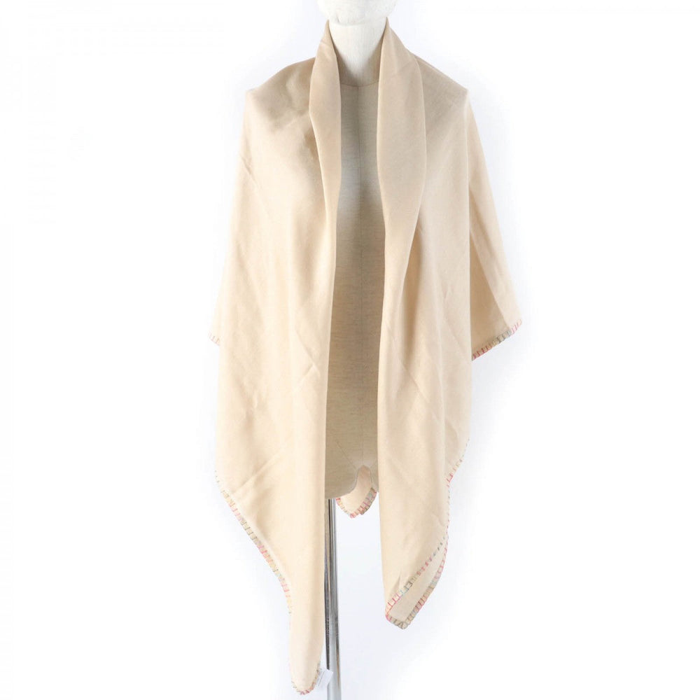 Chloe scarf Main: 70% cashmere, Main: 30% silk beige Women Used Authentic