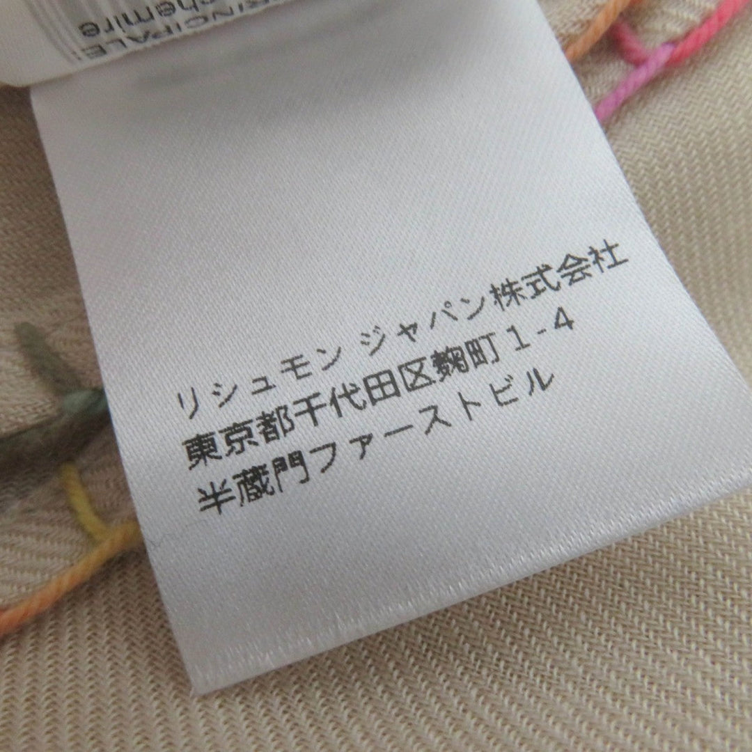 Chloe scarf Main: 70% cashmere, Main: 30% silk beige Women Used Authentic