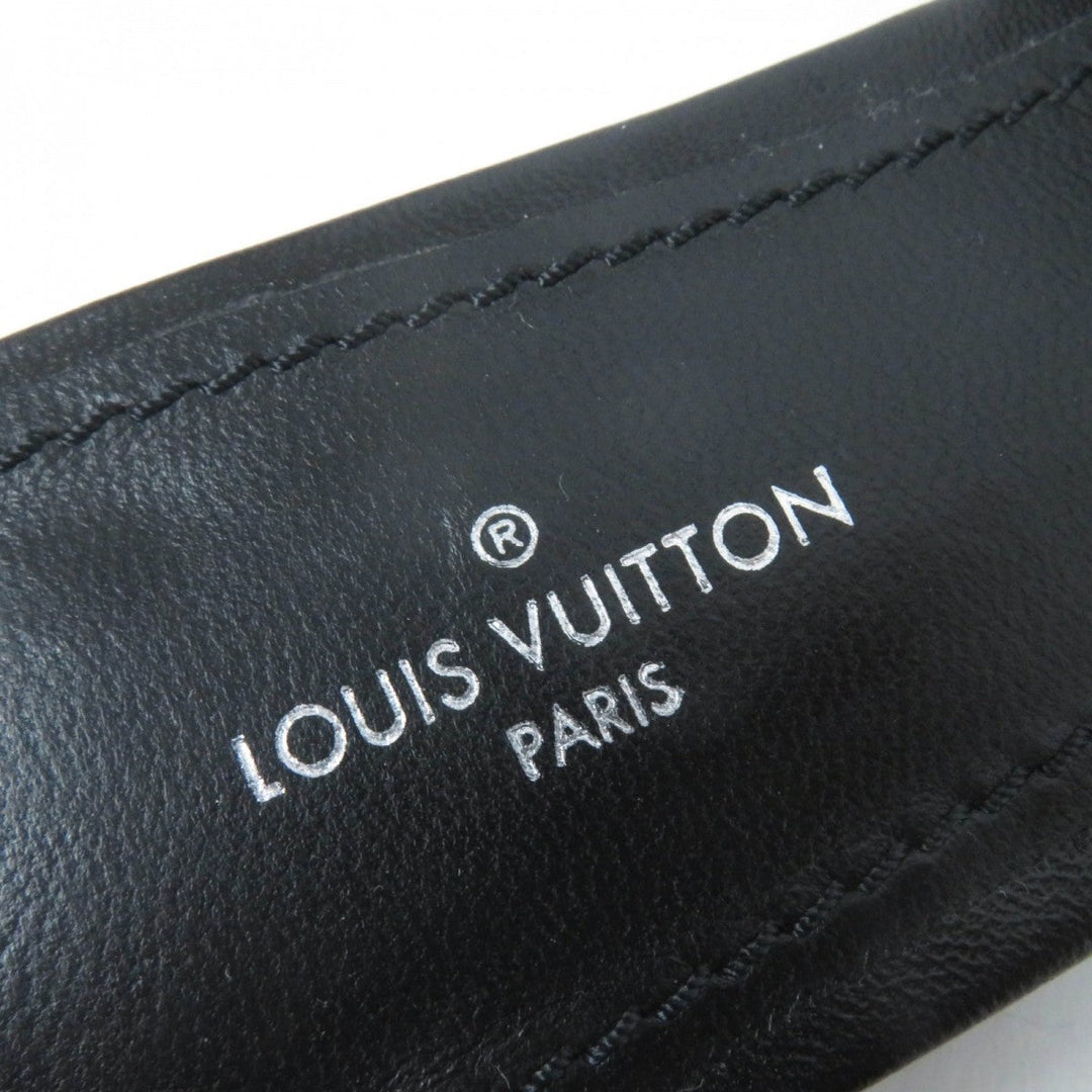 LOUIS VUITTON Sandals Main: Leather black Revival Line Women 36 Used Authentic