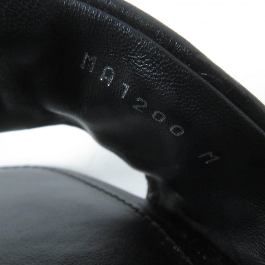 LOUIS VUITTON Sandals Main: Leather black Revival Line Women 36 Used Authentic