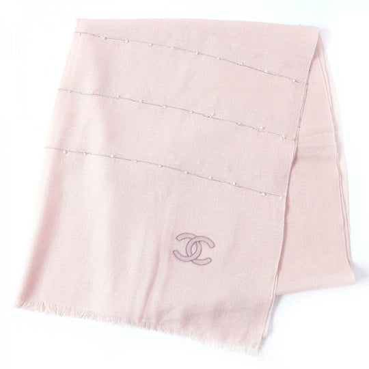 CHANEL Stall wool pink