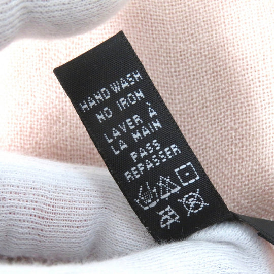 CHANEL Stall wool pink