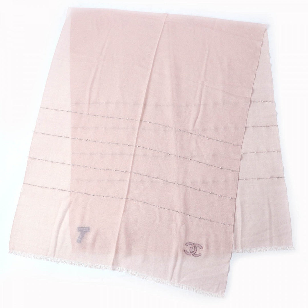 CHANEL Stall wool pink
