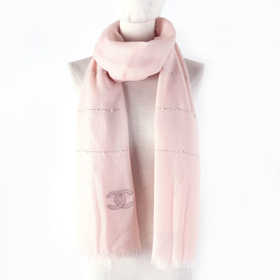 CHANEL Stall wool pink