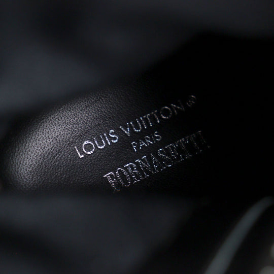 LOUIS VUITTON Ankle boots 1A9C0F Main: Leather black Square Pillow Line Women 37 Used Authentic
