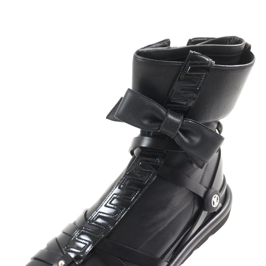 LOUIS VUITTON Ankle boots 1A9C0F Main: Leather black Square Pillow Line Women 37 Used Authentic