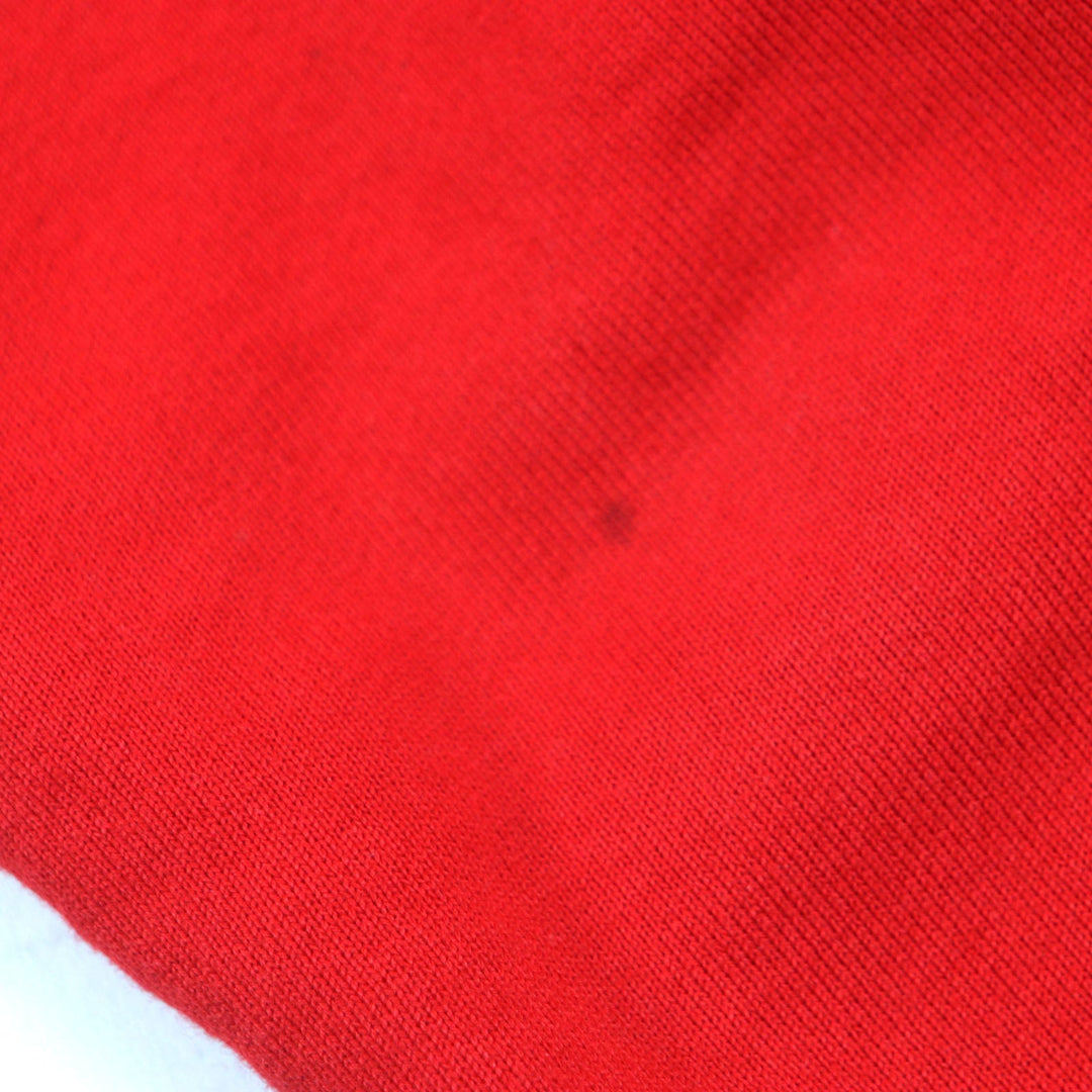VERSACE Hoodie Main: 100% cotton, Lining: 100% cotton, Part: 100% cotton, Part: 100% polyester Red mens S Used Authentic