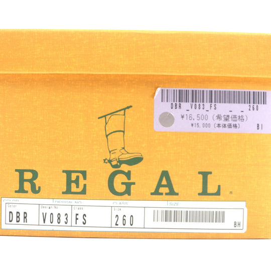 REGAL Leather shoes Main: Leather Dark brown Worth collection mens 26 Used Authentic