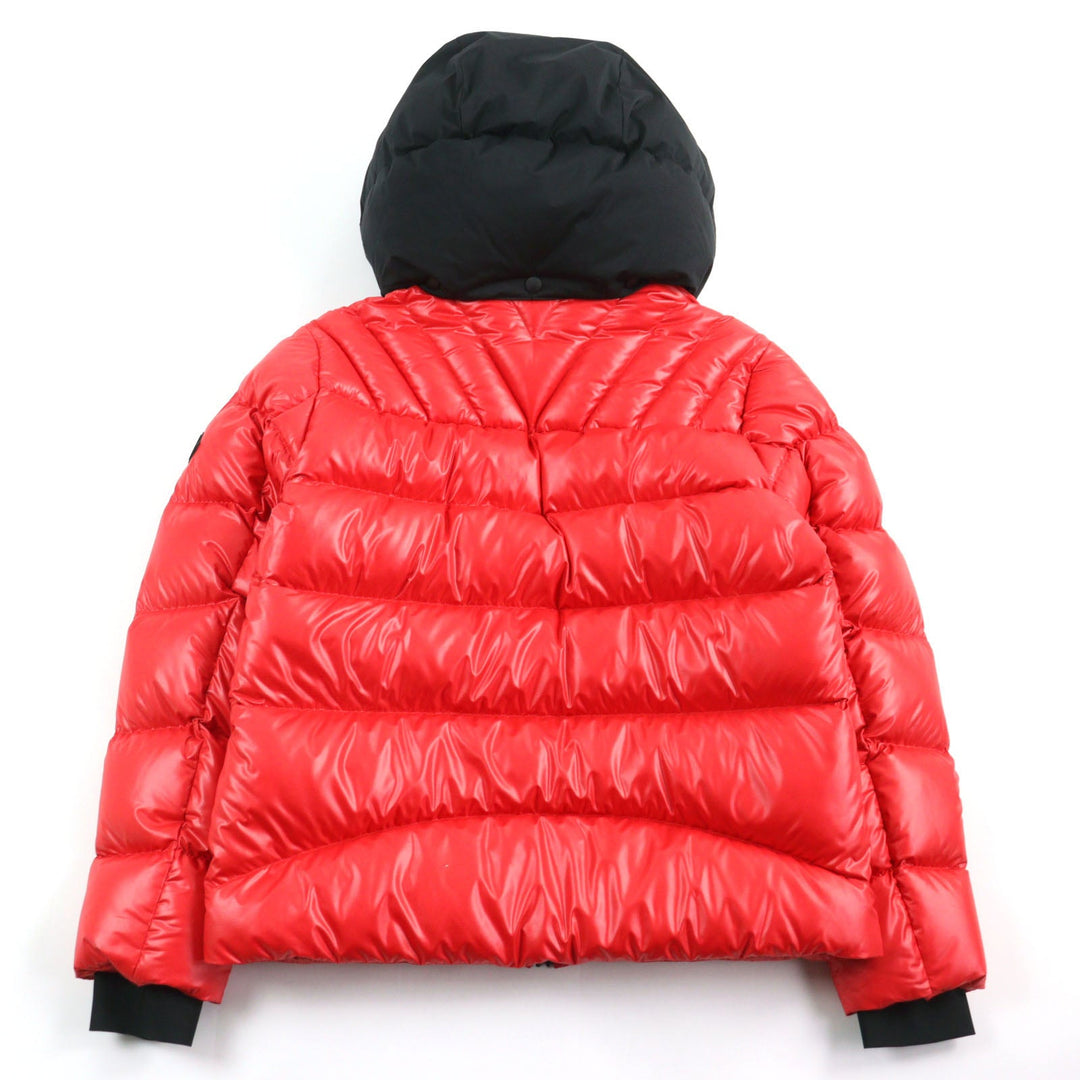 MONCLER Down jacket H20911A00197 5950K Outer: 100% polyester, Lining: 100% nylon, Part: 100% nylon, Part: 80% nylon, Part: 20% polyurethane Red black ZUBAIR GIUBBOTTO mens 2 Used Authentic
